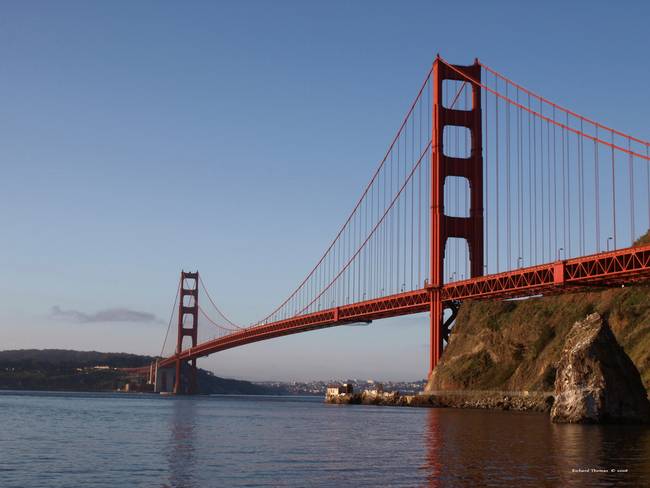 Golden Gate Bridge  by Richard Thomas photography